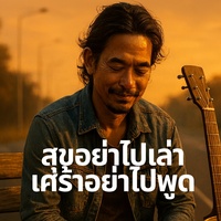 สุขอย่าไปเล่าเศร้าอย่าไปพูด