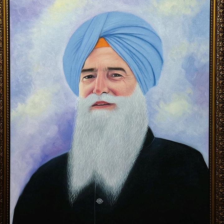 Guru Gobind Singh Ji Oil Painting Made By Artist Nirbhai Singh Rai ...