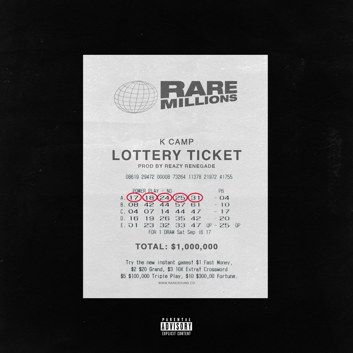 Lottery Created By K Camp Popular Songs On Tiktok - lottery ticket roblox