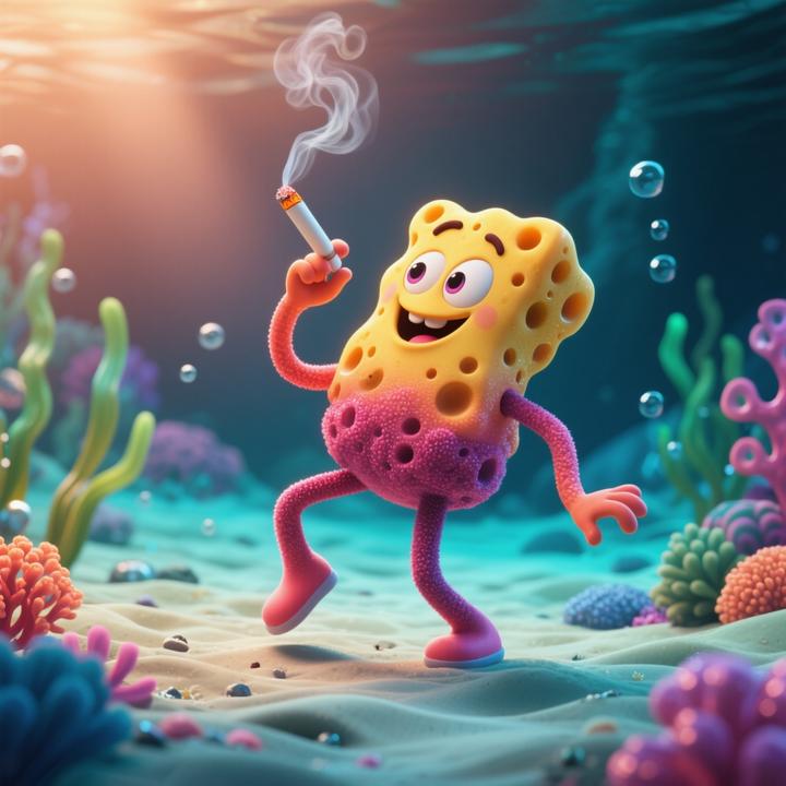 sea sponge swing