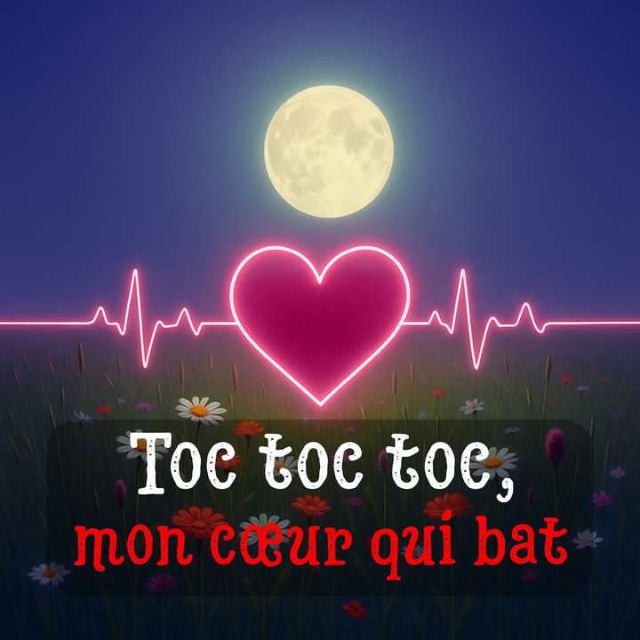 Toc toc toc, mon cœur qui bat