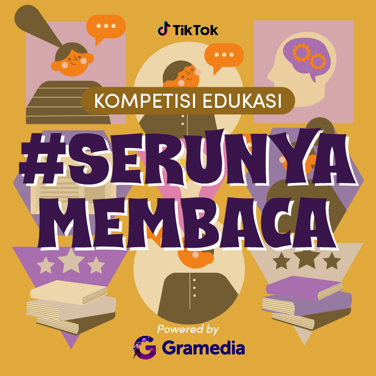 Video Tagar #serunyamembaca Di TikTok