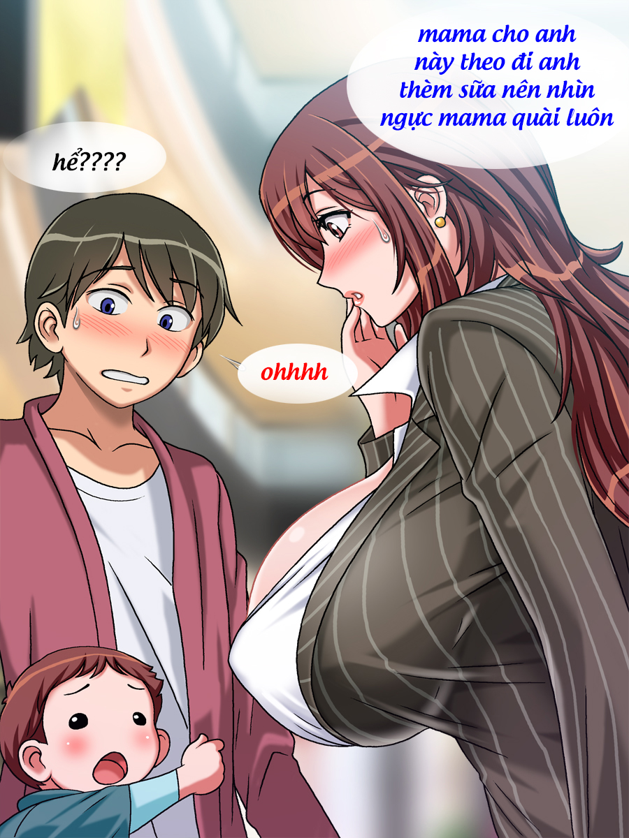 Đọc truyện hentai Milk Cup Maman - Oneshot