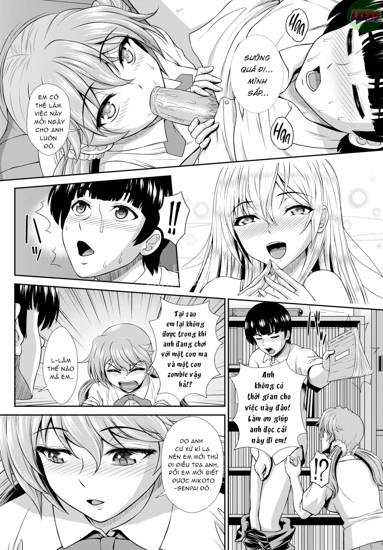 Đọc truyện hentai Cách để duy trì sự sống cho một cô gái Zombie - Chap 4