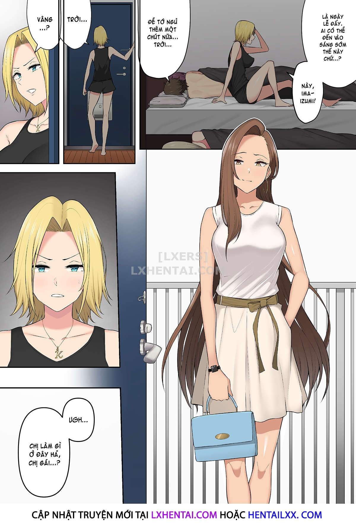 Đọc truyện hentai Imaizumi đưa cả bầy Gyaru về nhà mình - Chap 3