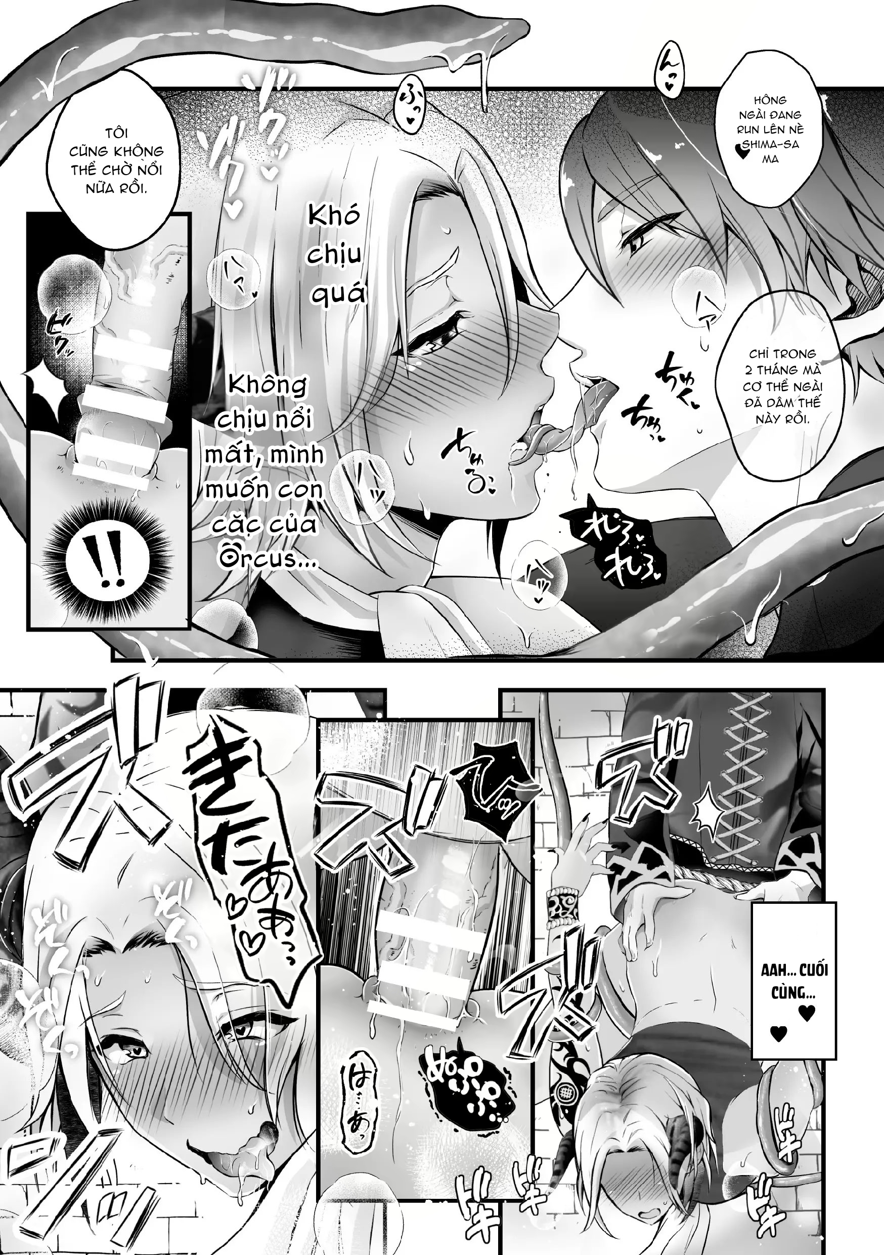 Đọc truyện hentai Hoàng tử ma giới sa ngã trở nên nữ tính nô lệ của xúc tu - Chap 1