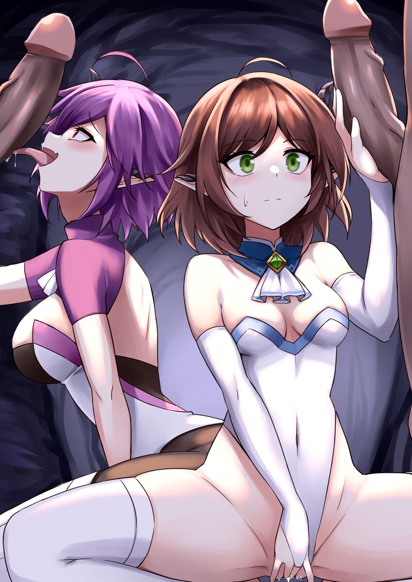 Đọc truyện hentai Những kị sĩ rồng Melany và Christy (Epic Seven) - Oneshot