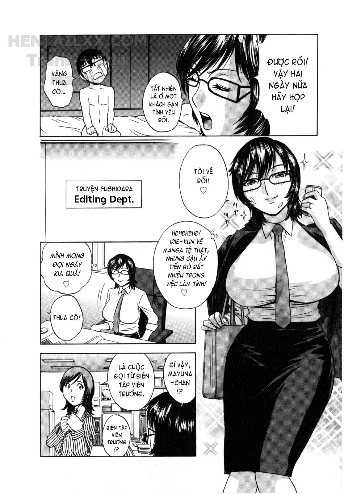 Đọc truyện hentai Life With Married Women Just Like A Manga - Chap 11