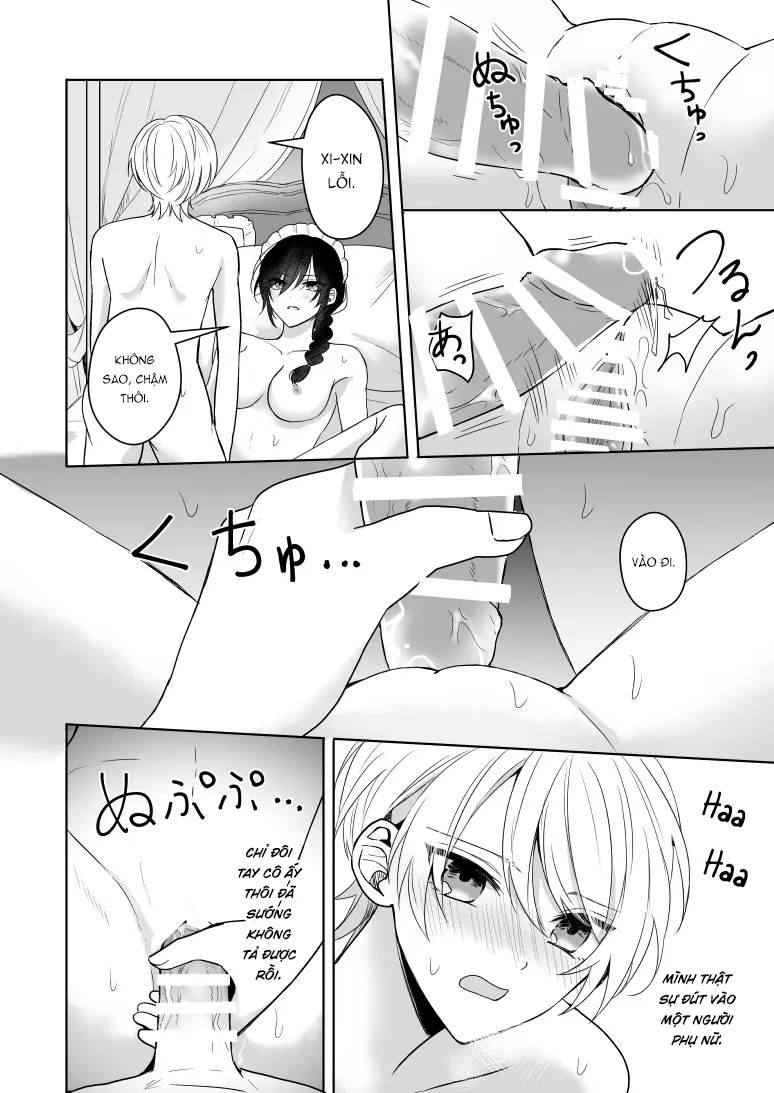 Đọc truyện hentai Xin hãy để việc đó cho tôi thưa chủ nhân - Oneshot