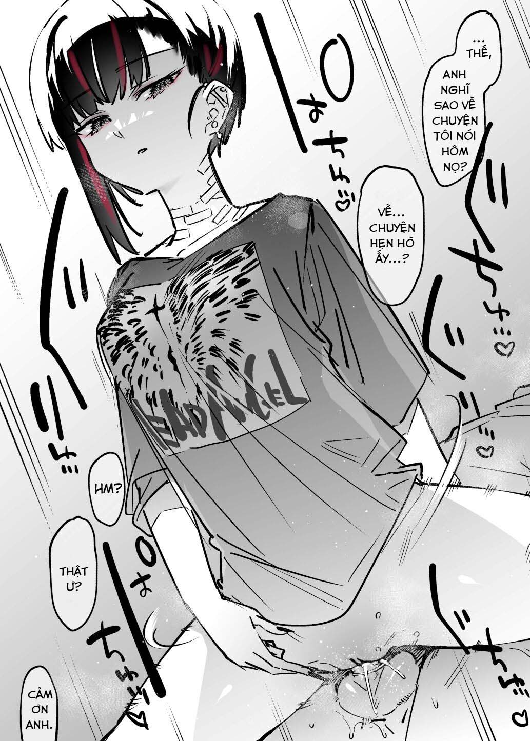 Đọc truyện hentai Cô gái quyến rũ nhưng sẽ làm tôi sa đọa nếu hẹn hò với cô ấy. - Chap 1