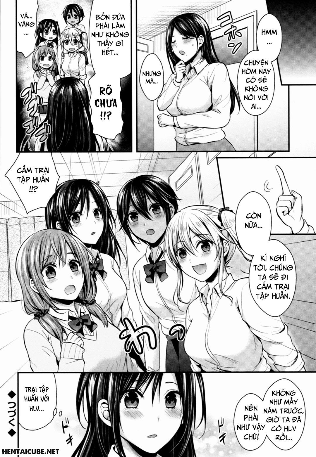 Đọc truyện hentai Joshi Rikujoubu Harem Training - Chap 7