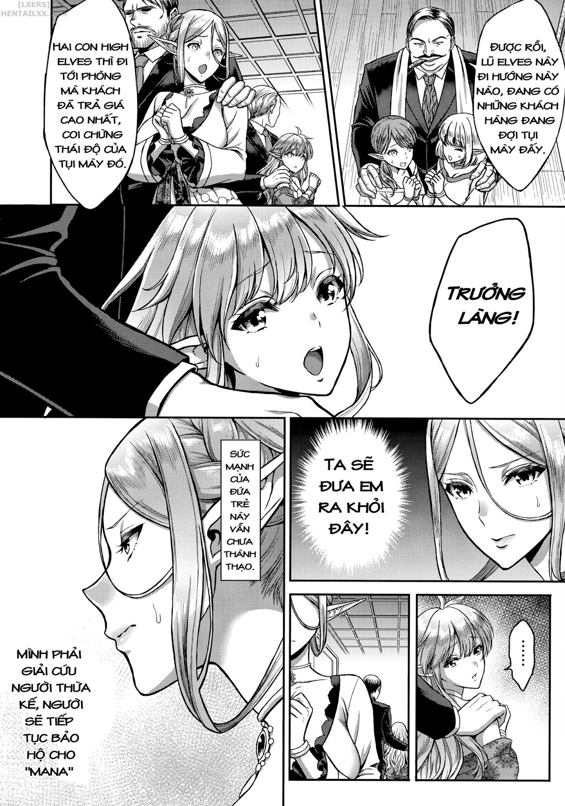 Đọc truyện hentai Tasogare No Shou Elf - Chap 1