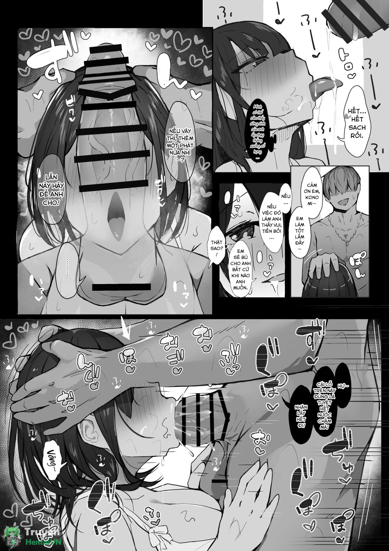 Đọc truyện hentai Senpai ni Benkyou Oshiete Morau dake - Oneshot