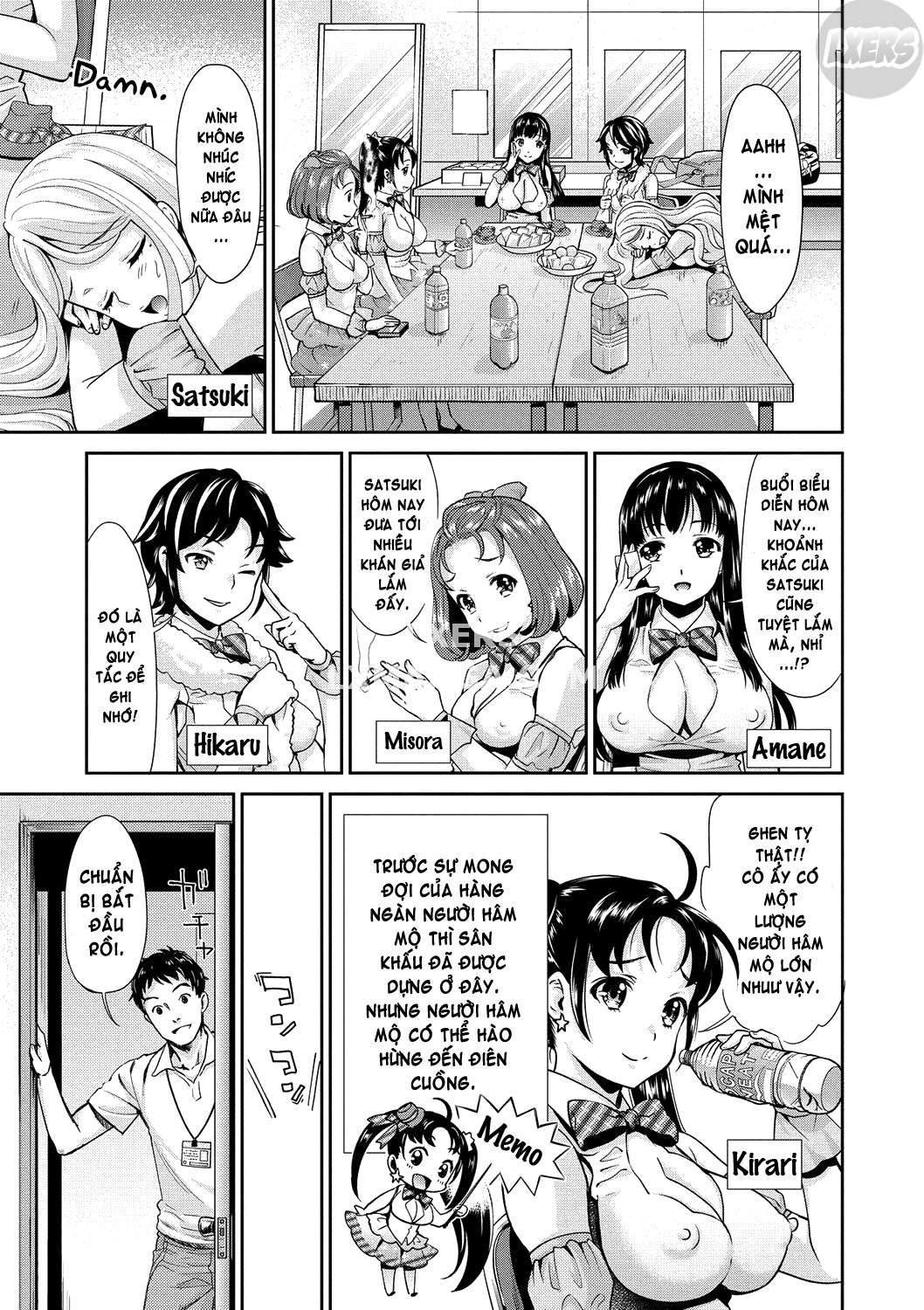 Đọc truyện hentai Kirari Truyền thuyết về IDOL - Chap 1