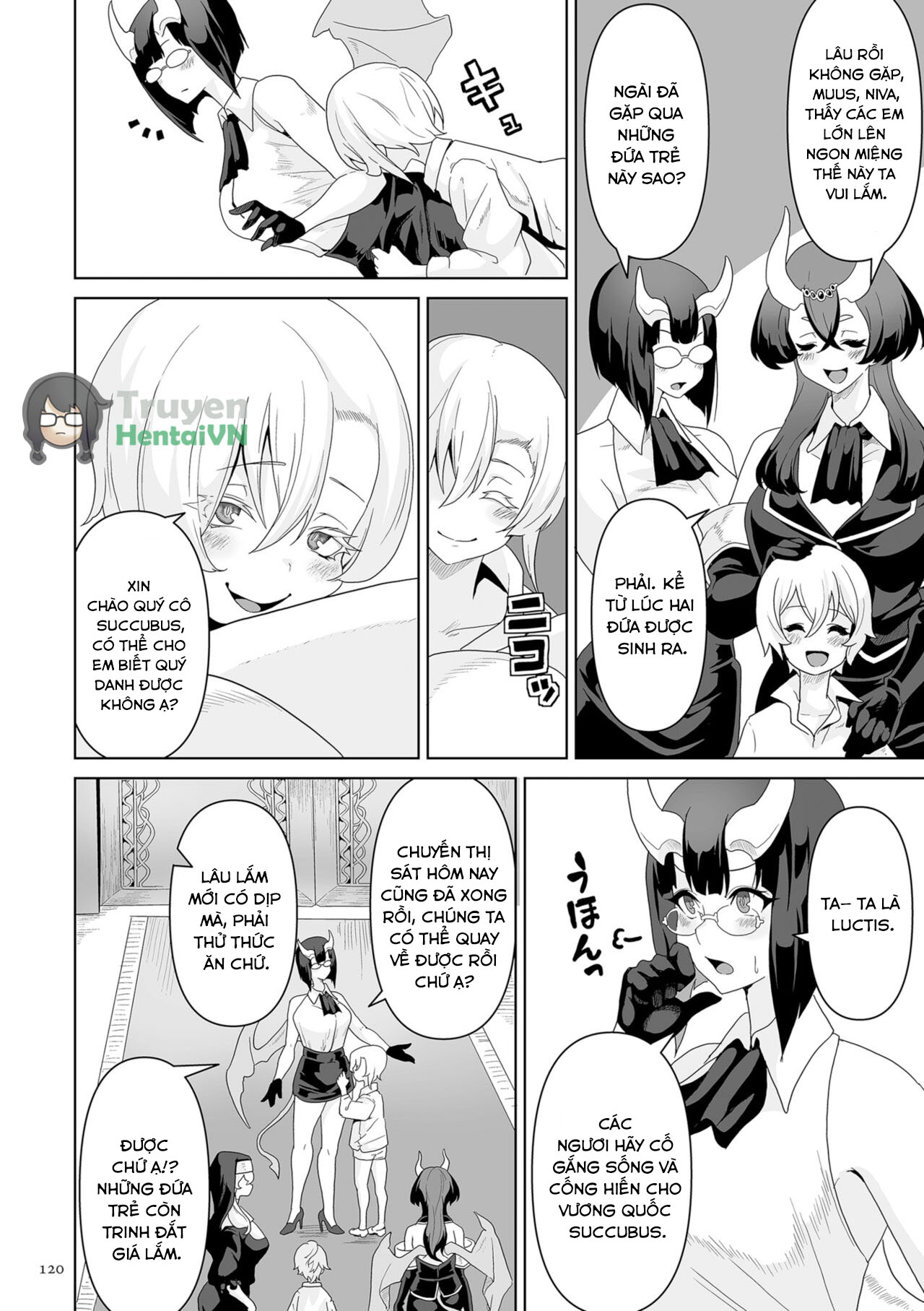 Đọc truyện hentai Vương quốc Succubus thèm bú - Chap 5