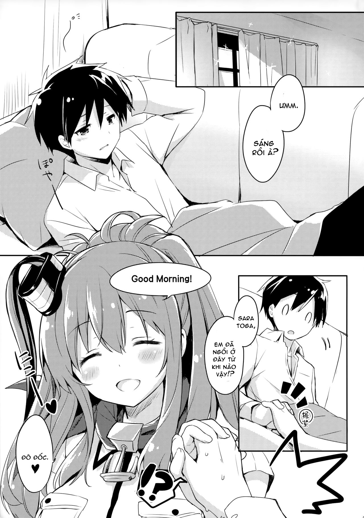 Đọc truyện hentai Đúng. Đô đốc Sara đang ở đây - Oneshot