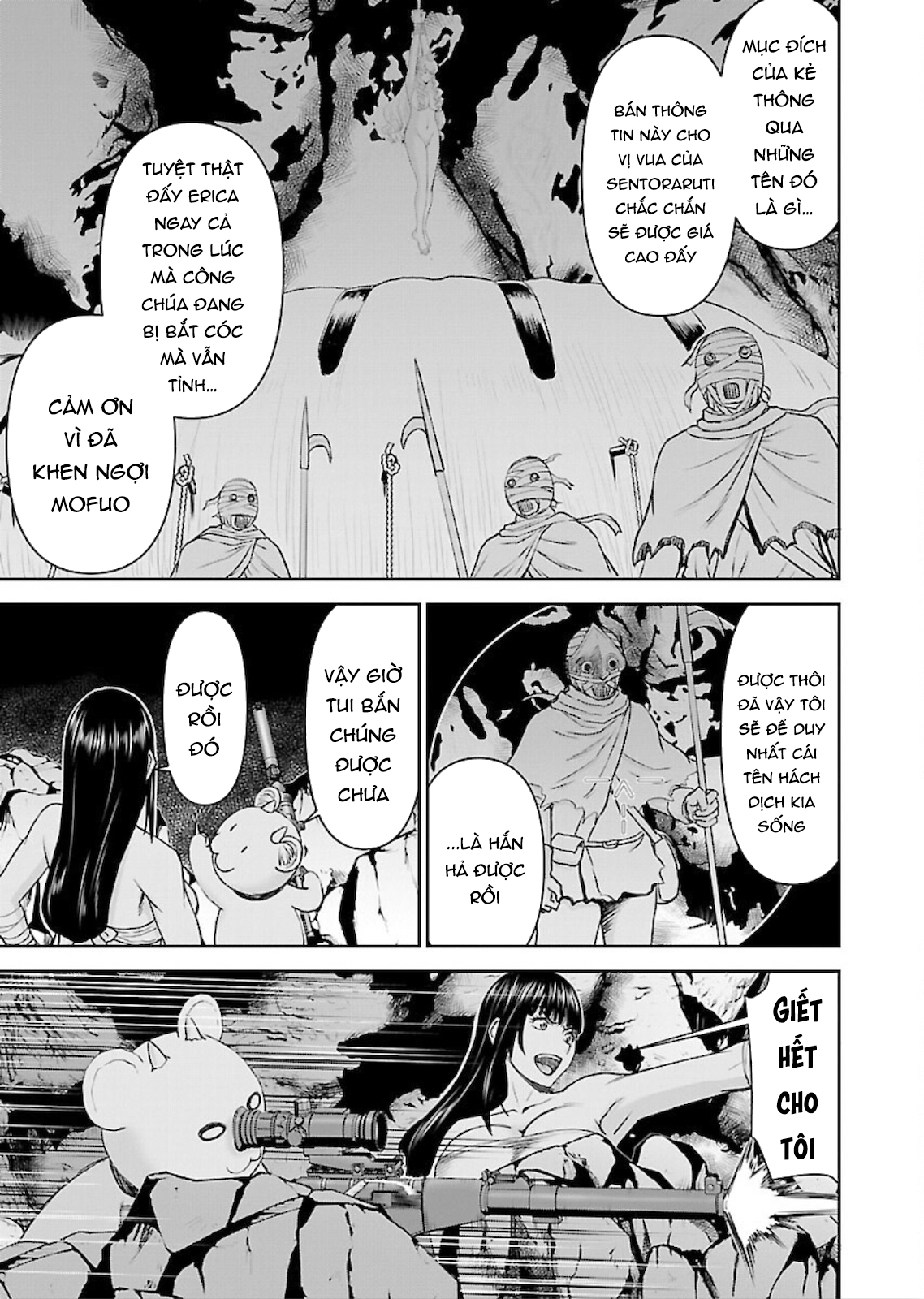 Đọc truyện hentai Xạ thủ mềm mại của Nữ chiến binh - Chap 10