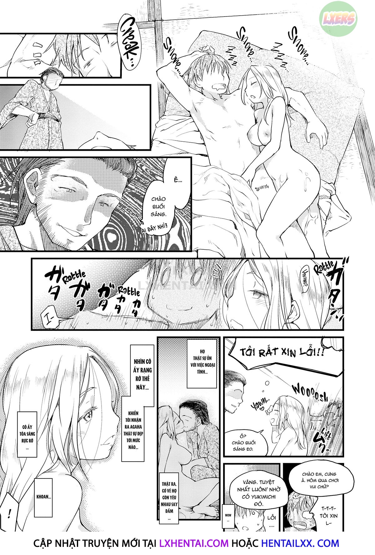 Đọc truyện hentai Cuộc sống tình dục hàng ngày của gia đình Katsura - Chap 10 - Mixed Bath