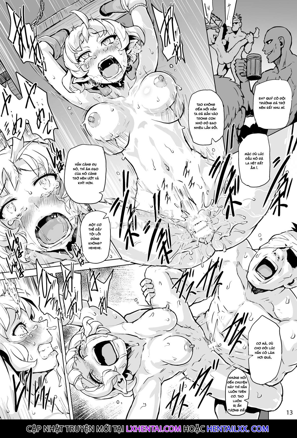 Đọc truyện hentai The Song Of The Lust-Crazed Elves - Oneshot