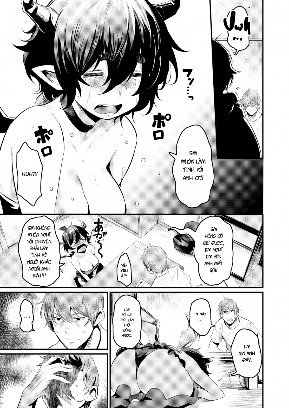 Đọc truyện hentai Bé Succubus vô vọng - Oneshot