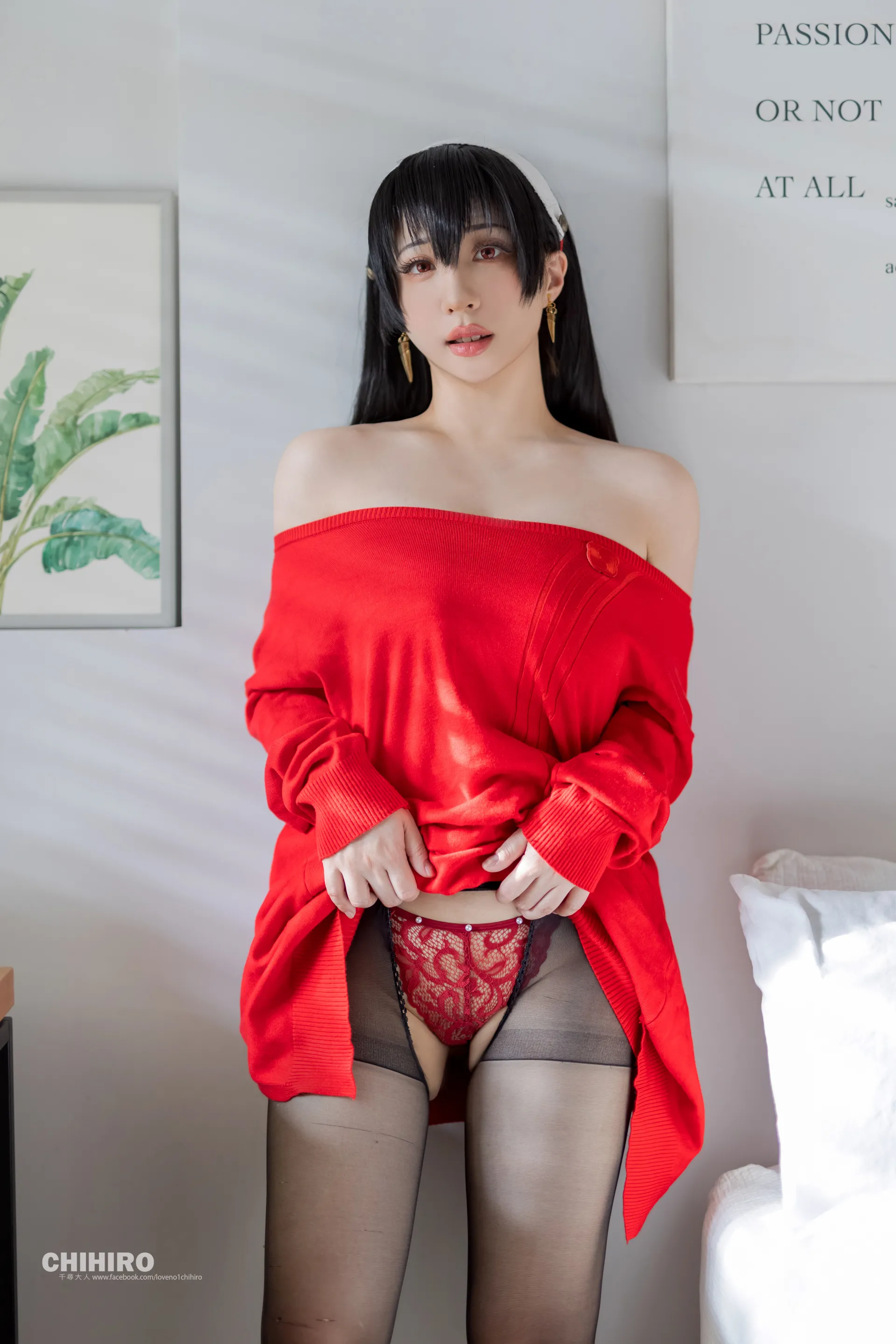 Đọc truyện hentai Tuyển tập Albums siêu phẩm Cosplay - Chap 1089 - Chihiro - Yor Sweater