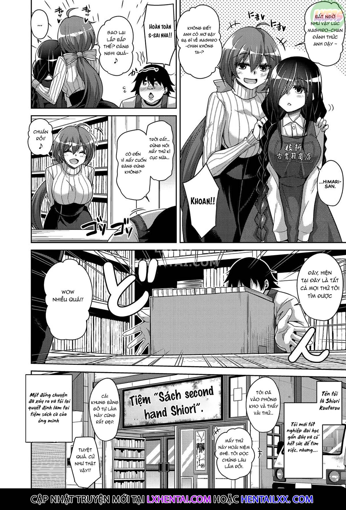 Đọc truyện hentai A Bitch Rose Shrouded In Books - Chap 1