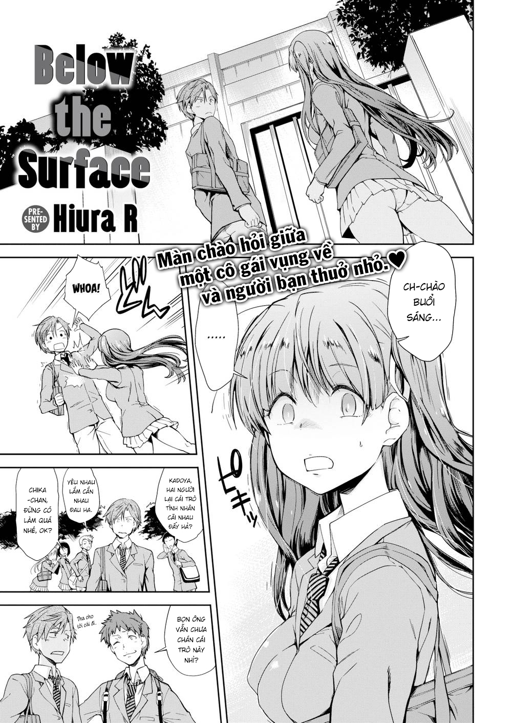Đọc truyện hentai Mienai Tokoro De - Chap 5: Below the Surface