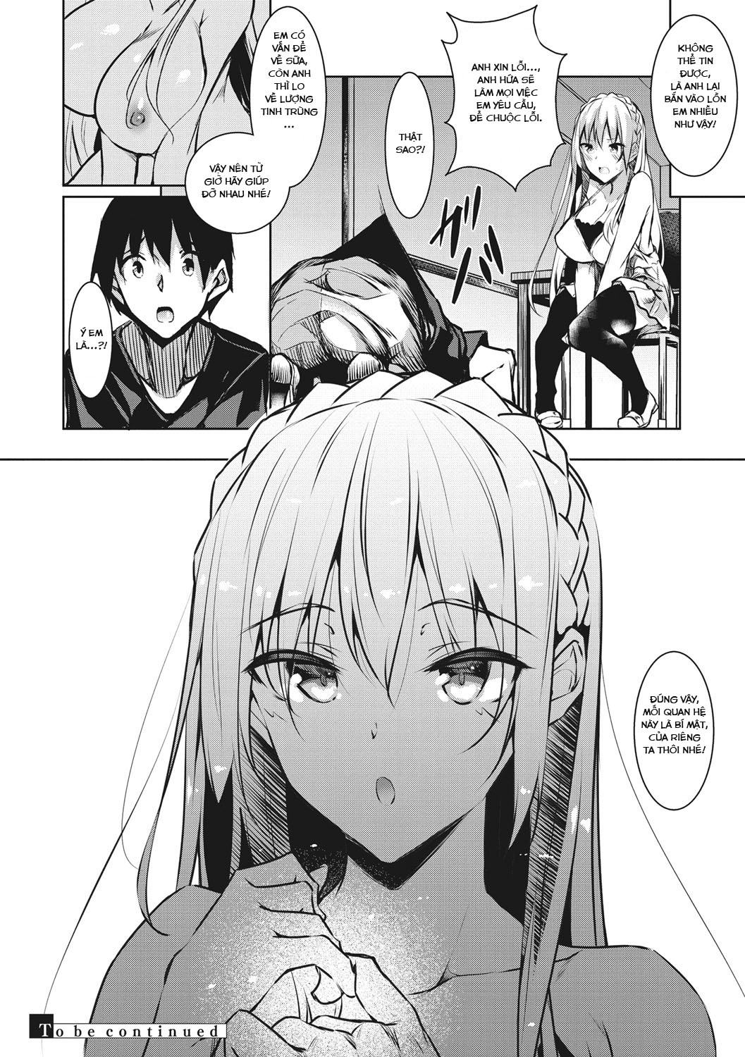 Đọc truyện hentai Milk Mamire - Chap 1