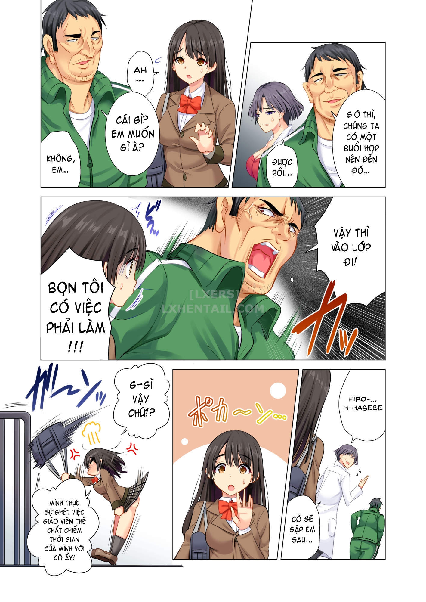 Đọc truyện hentai Taiiku Kyoushi ni Kegasareta Yuri no Hanazono - Oneshot