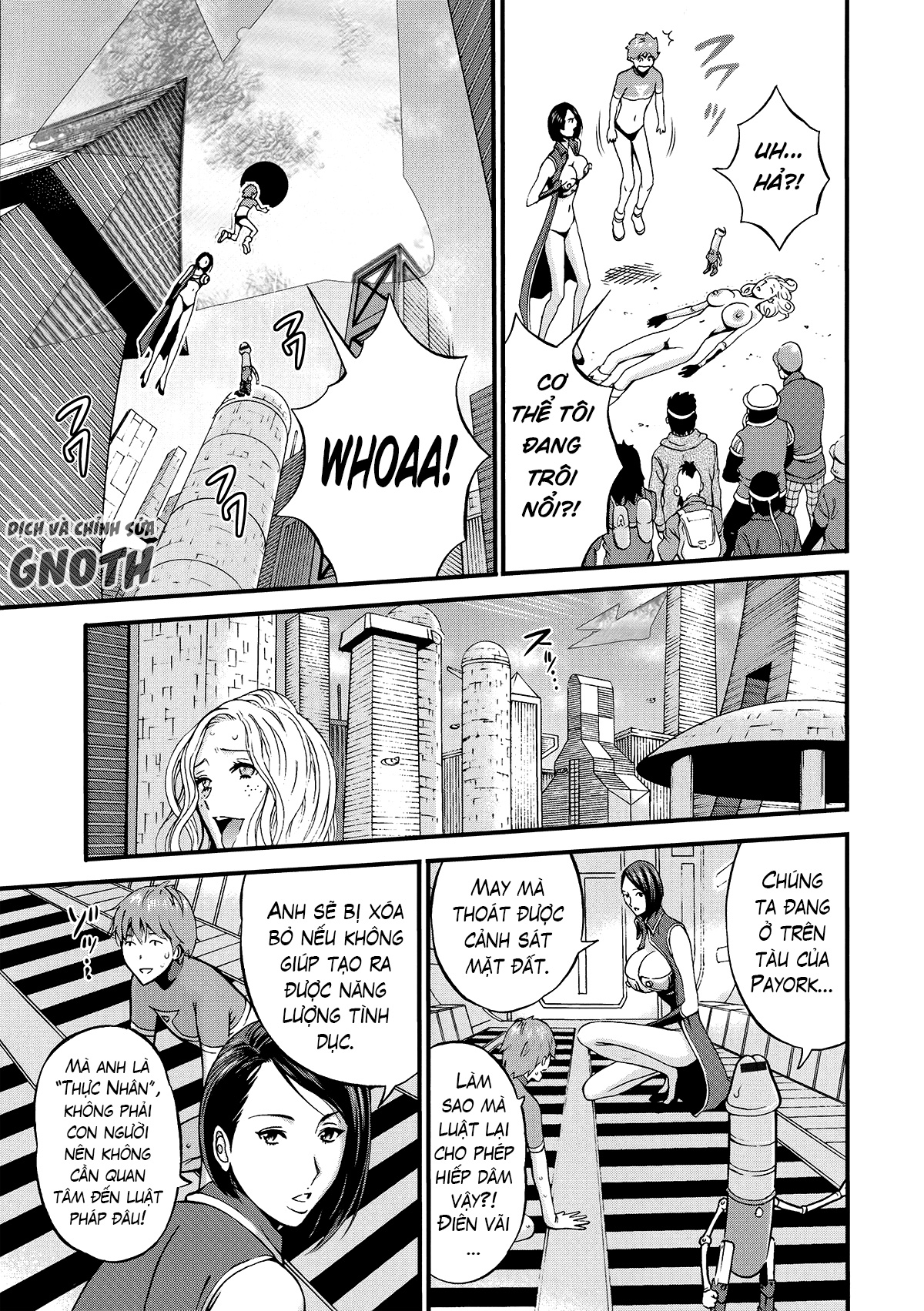 Đọc truyện hentai The Otaku In 2200 A.D - Chap 3