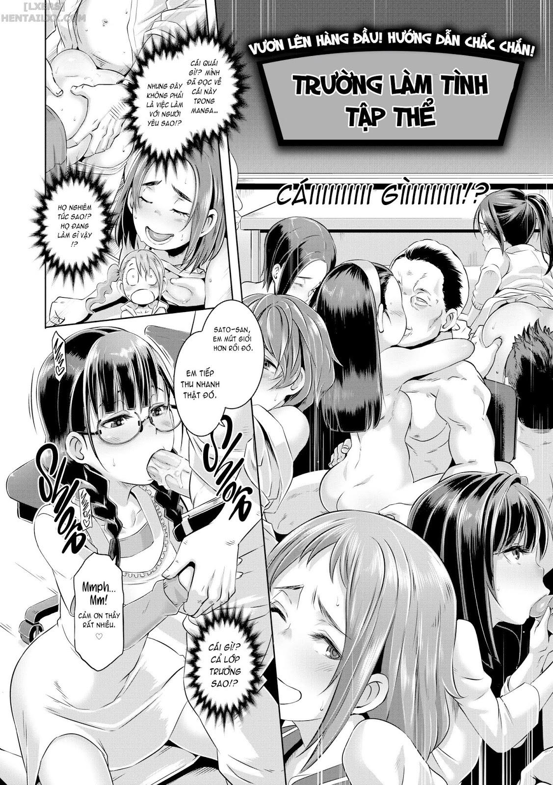 Đọc truyện hentai Dirty Docking! - Chap 9 - Reach For The Top! Surefire Guidance! Group Sex Cram School