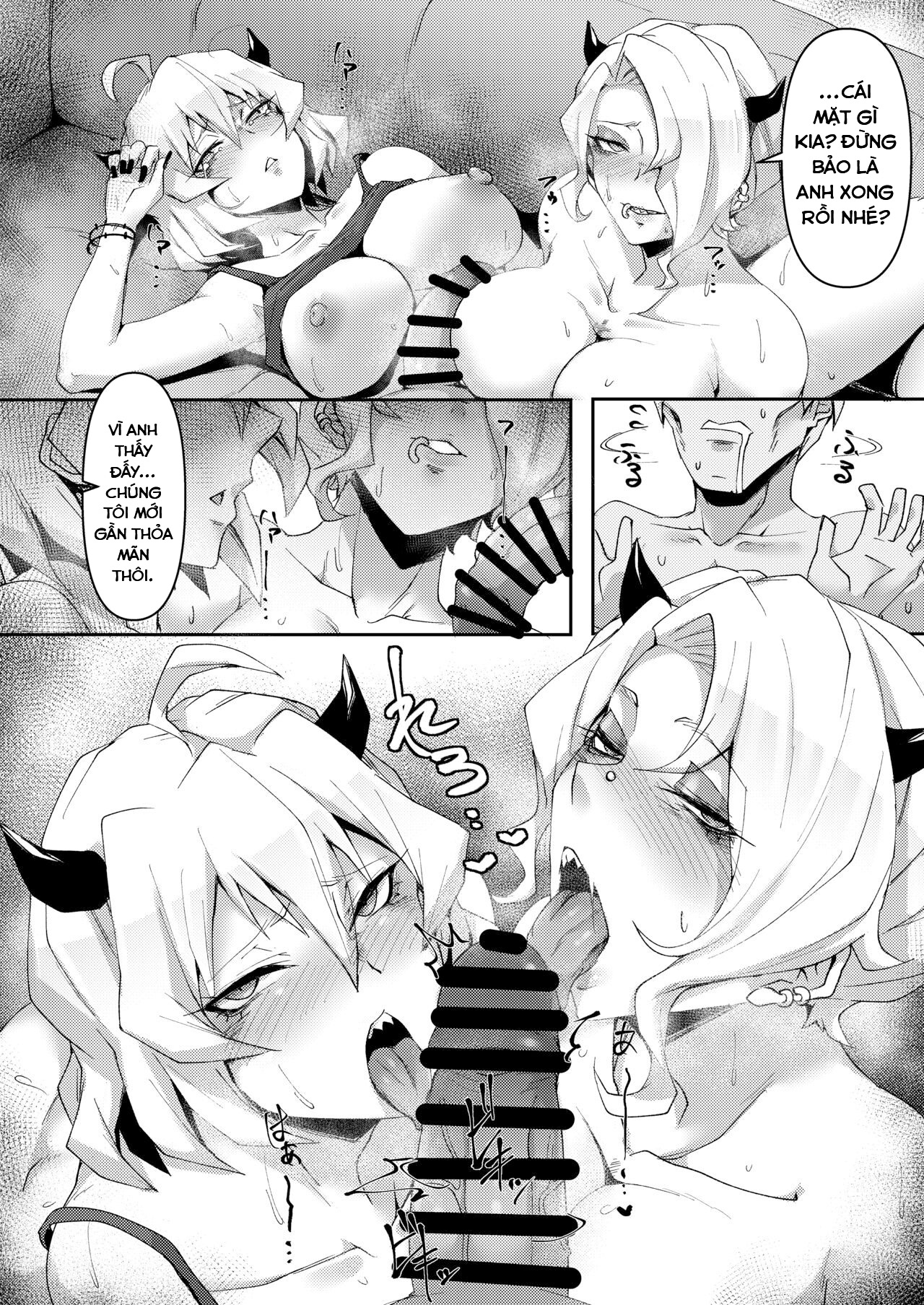 Đọc truyện hentai KỲ THỊ (Helltaker) - Oneshot