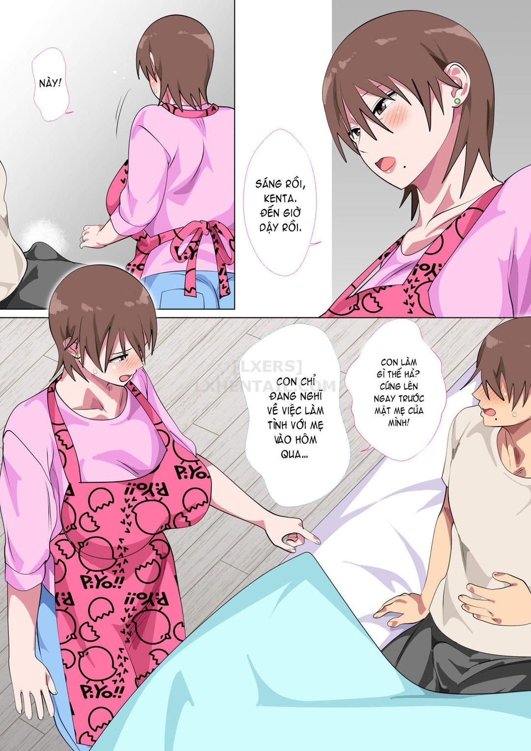 Đọc truyện hentai Musuko Ni Nando Mo Kudokarete Konmake Shita Haha - Chap 2