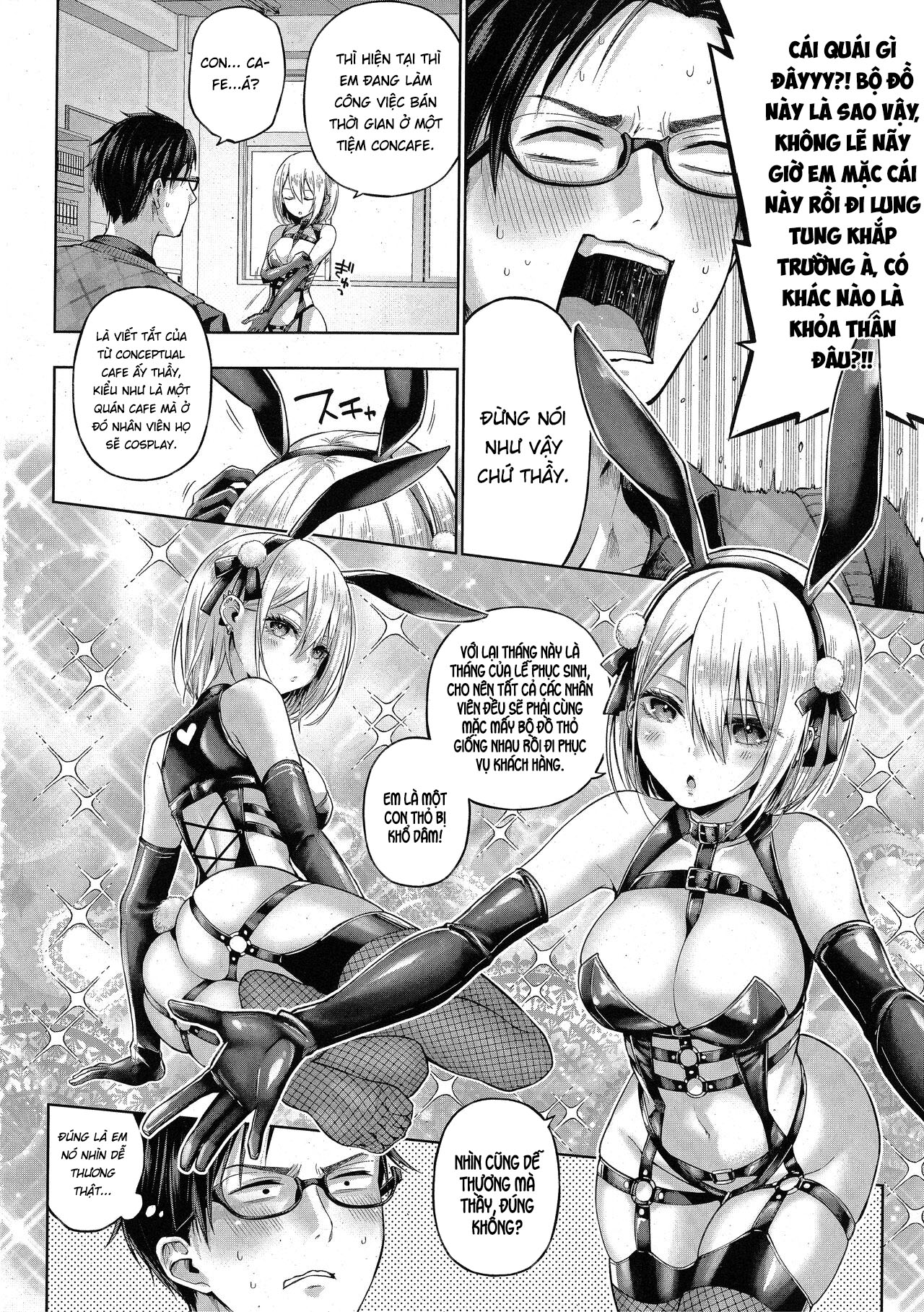 Đọc truyện hentai Bé thỏ hư hỏng - Oneshot nứng