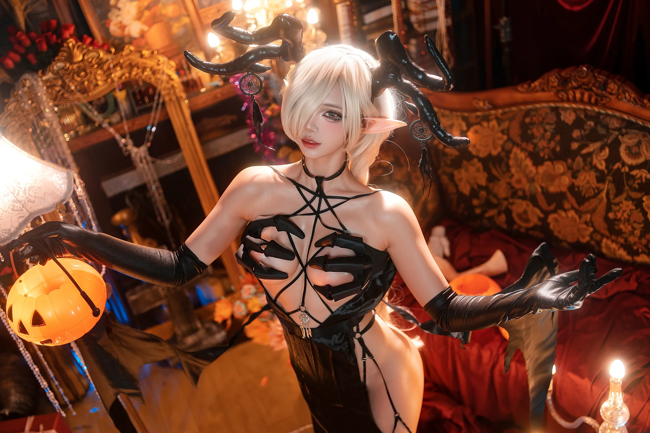 Đọc truyện hentai Tuyển tập Albums siêu phẩm Cosplay - Chap 1067 - [Yukirei Yuki] Azur Lane Owari Demon King