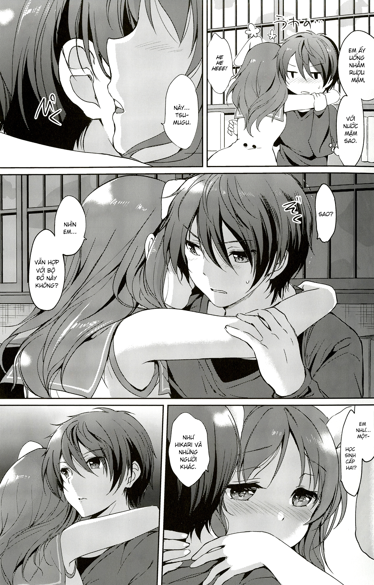 Đọc truyện hentai Horoyoi Rabbit (Nagi no Asukara) - Remake - Oneshot