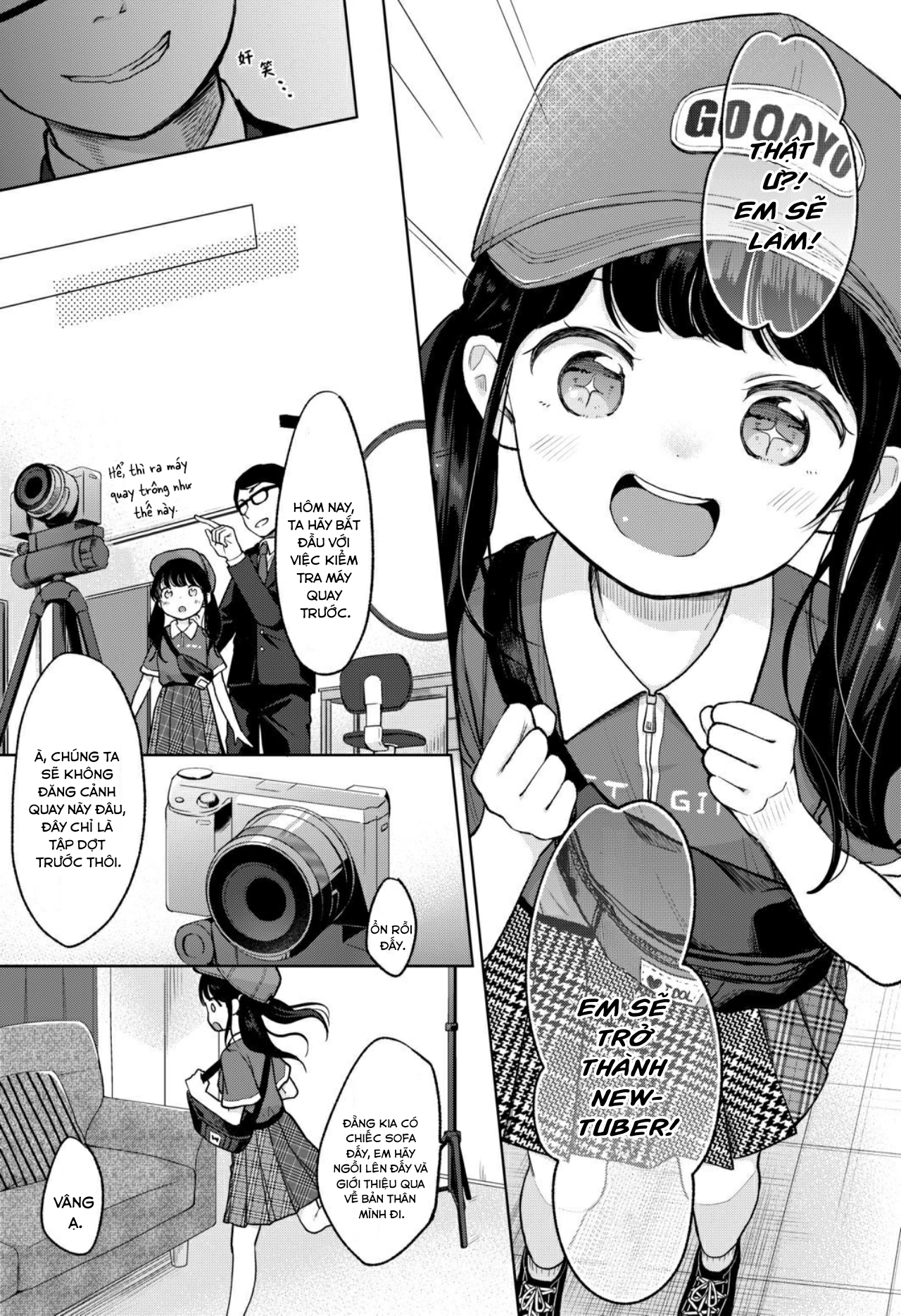 Đọc truyện hentai JC GA HONKIDE NEW TUBER WO MEZASHITEMITA! - Oneshot