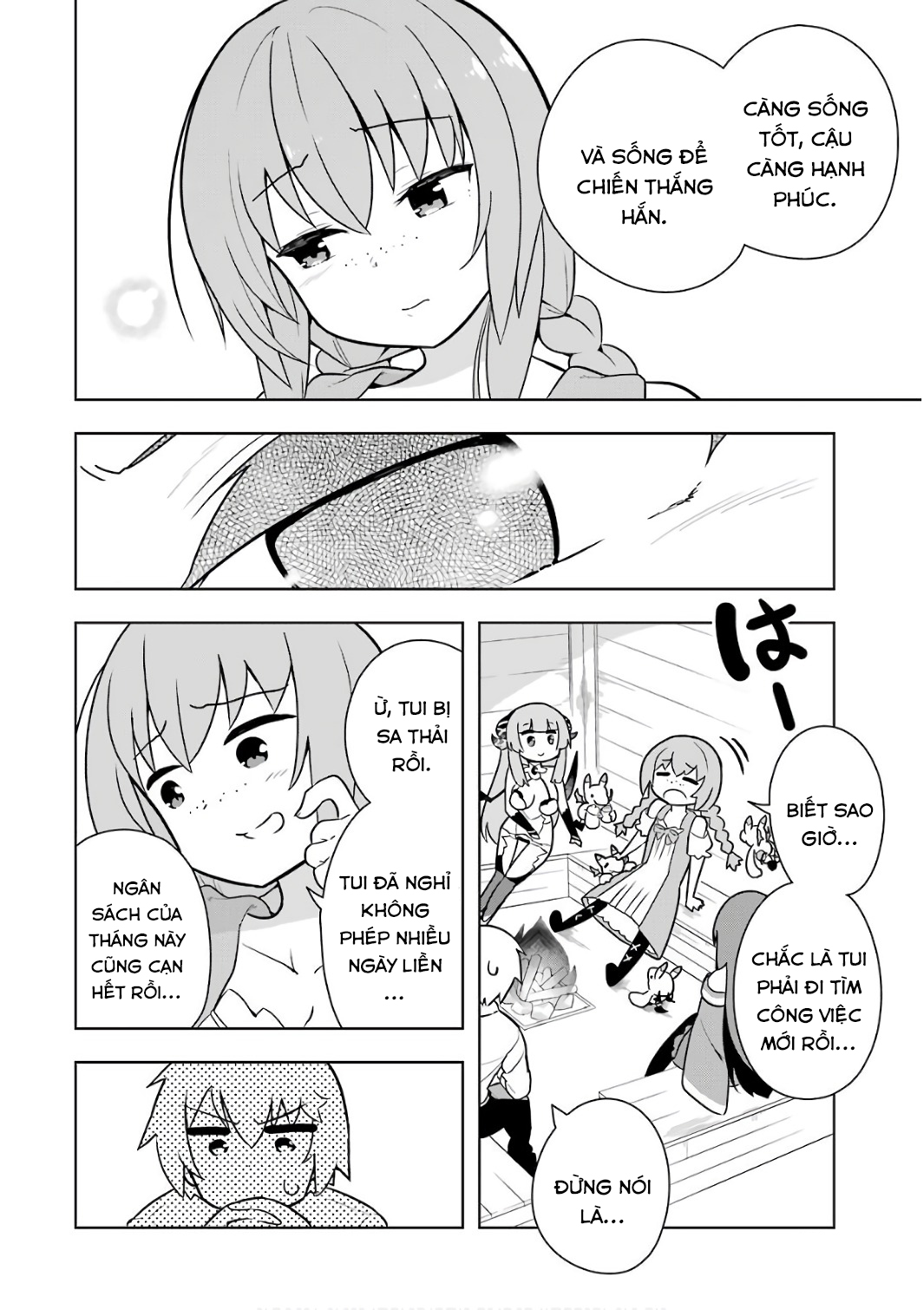 Đọc truyện hentai Tôi không có duyên với Bạch Ma Thuật, thế còn Hắc Ma Thuật thì sao? - Chap 4 [Nước ở đầm lầy rất lạnh, nhưng công ty lại rất ấm!]