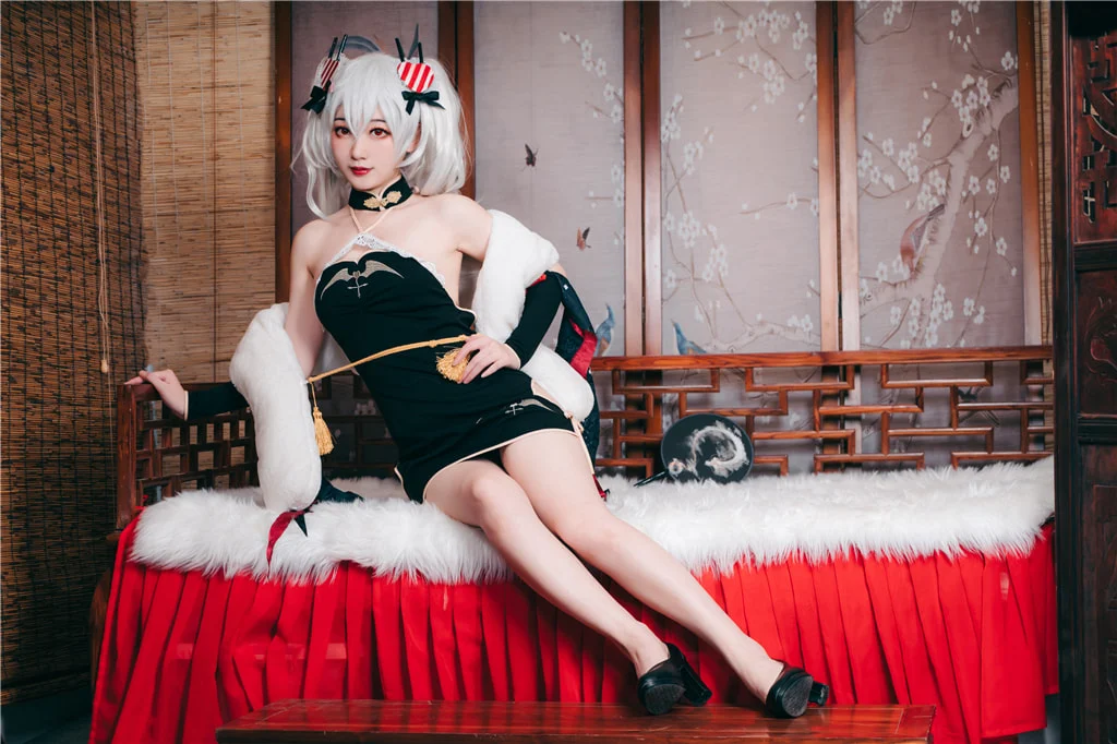 Đọc truyện hentai Tuyển tập Albums siêu phẩm Cosplay - Chap 592 - Tao Mo - Vampire Cheongsam