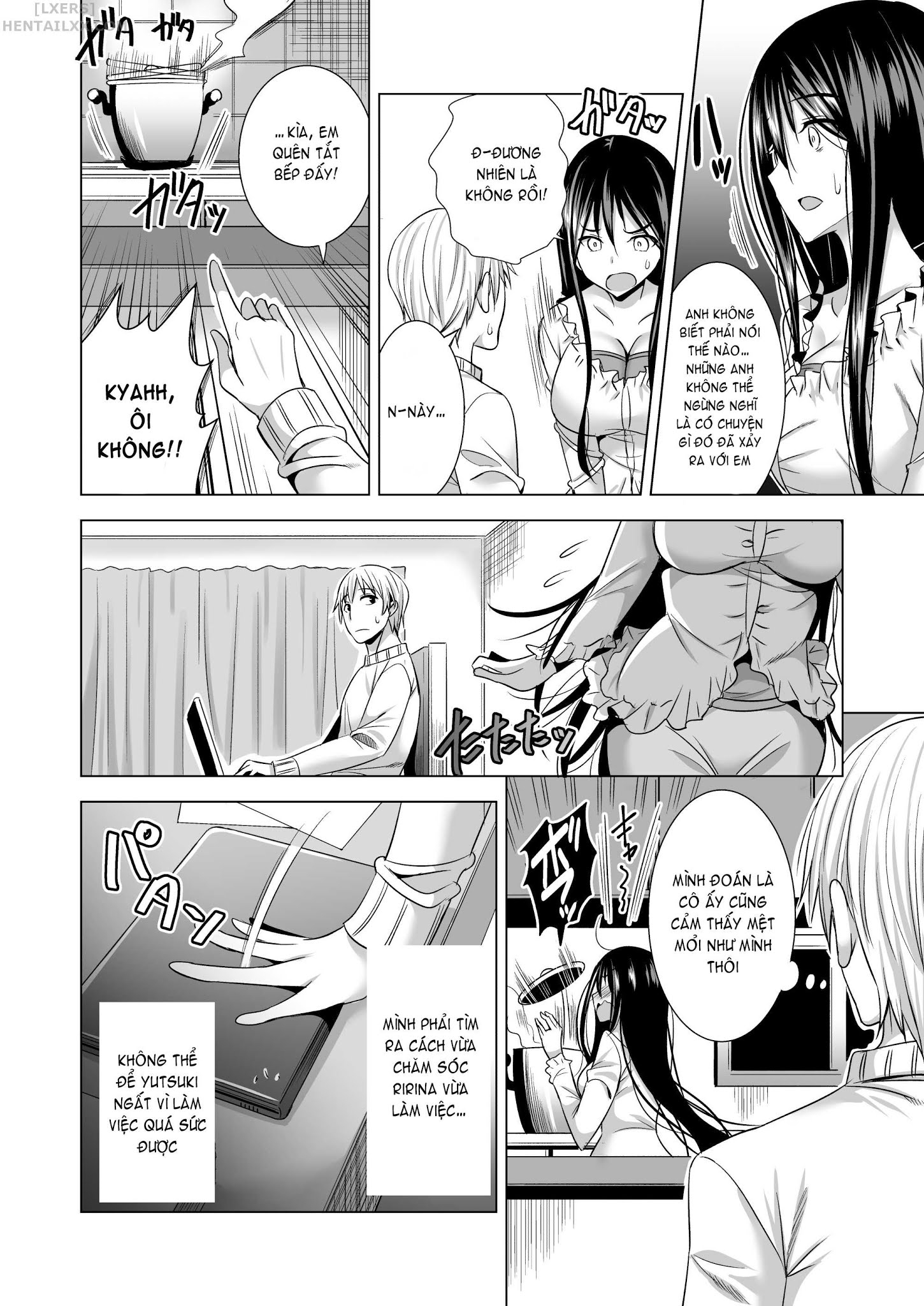 Đọc truyện hentai Tonight, I Will Service My Husbands Boss - Oneshot