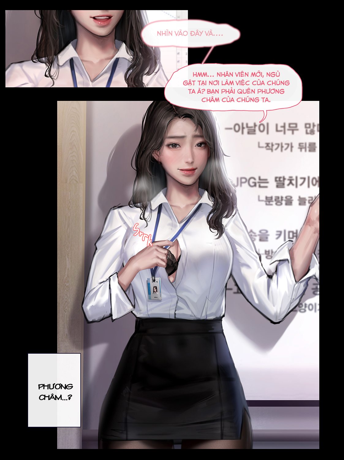 Đọc truyện hentai Female Secretary- Training for new employees - Chap 1: Buổi đầu đào tạo