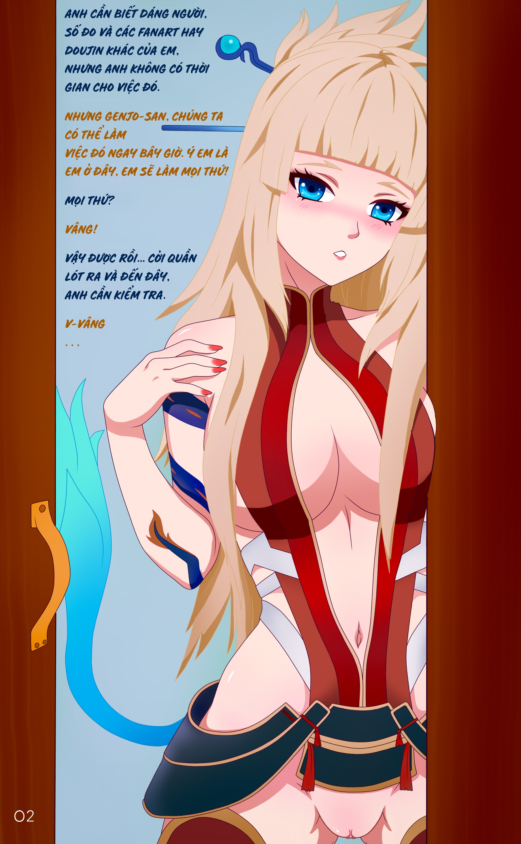 Đọc truyện hentai Aoi muốn có Doujin - Chap 1