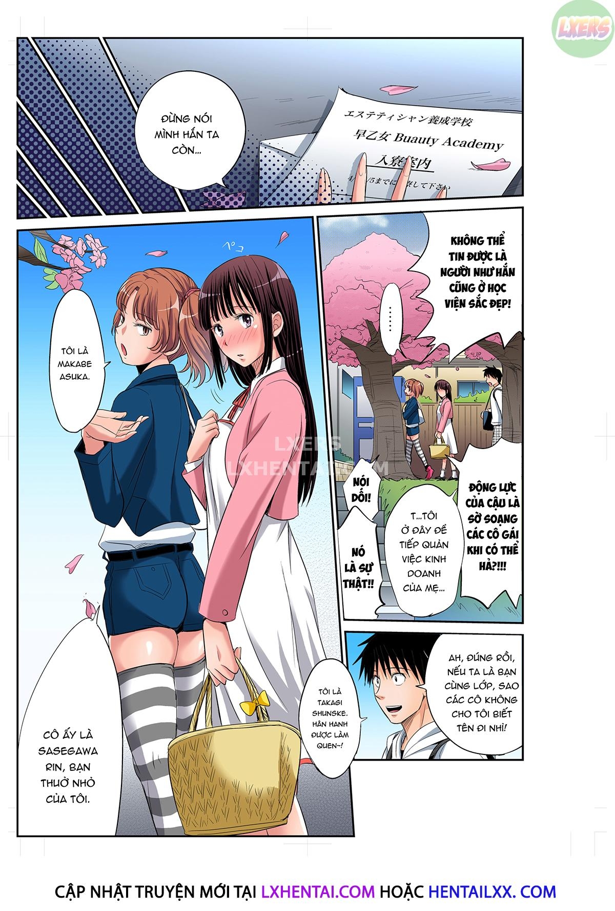Đọc truyện hentai Học viện Sắc đẹp - Chap 1
