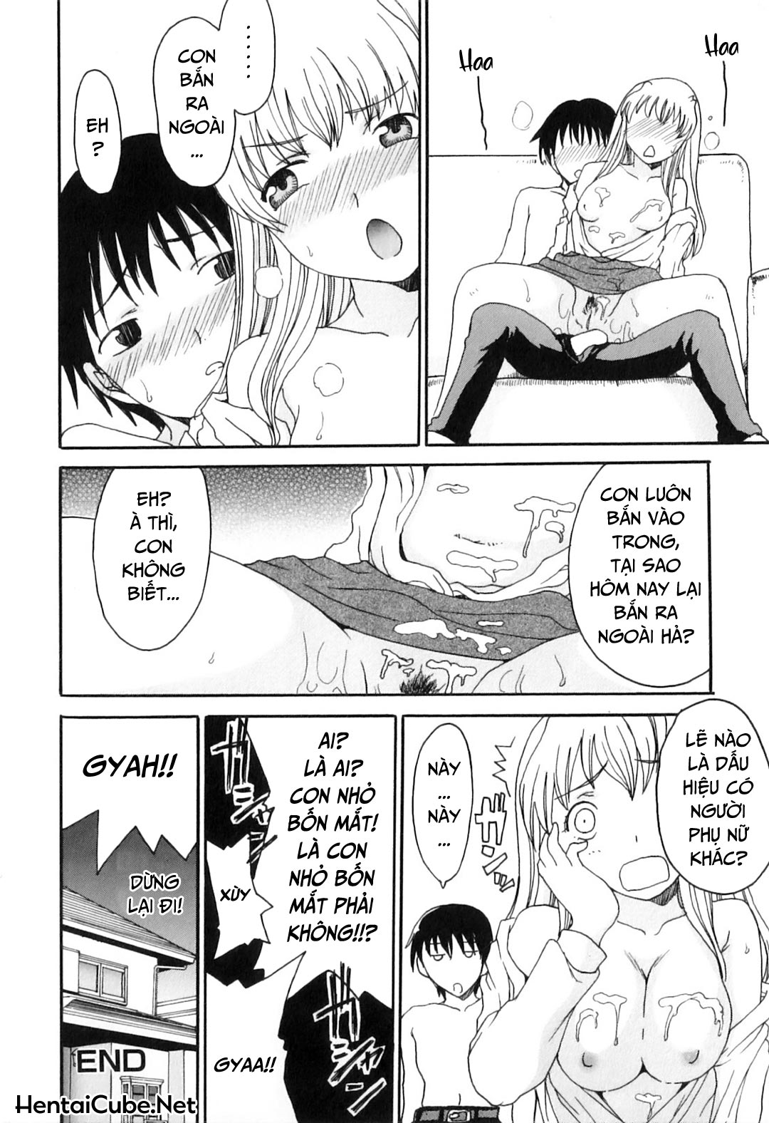 Đọc truyện hentai Khát khao mẹ và con trai - Chap 9 - Mẹ ướt đẫm rồi