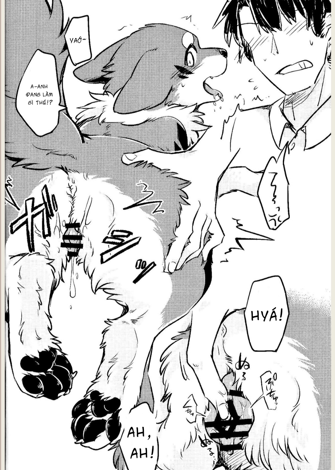 Đọc truyện hentai Kitsuneinu ni Nomaso - Oneshot