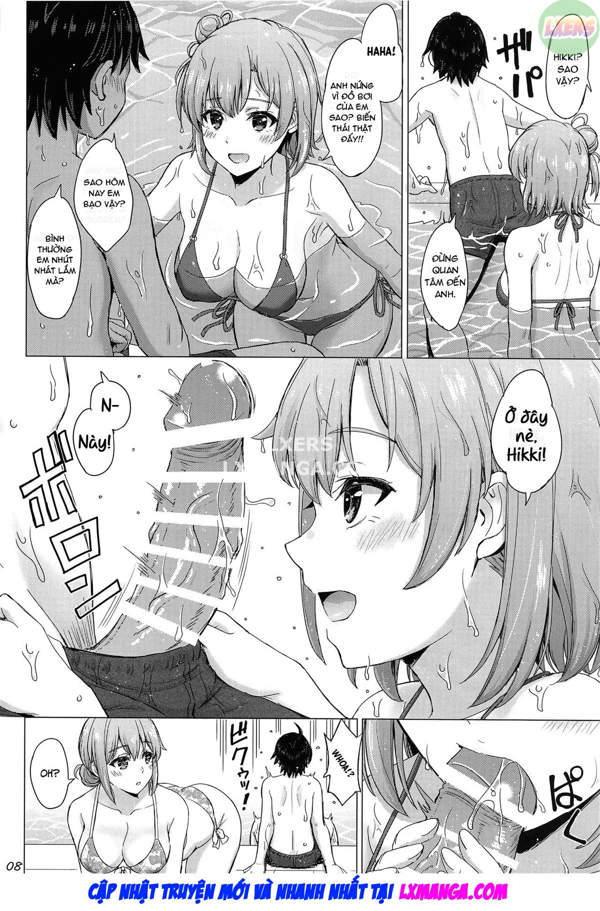 Đọc truyện hentai Khu nghỉ dưỡng mùa hè đầy đam mê với Yuigahamas. - Oneshot