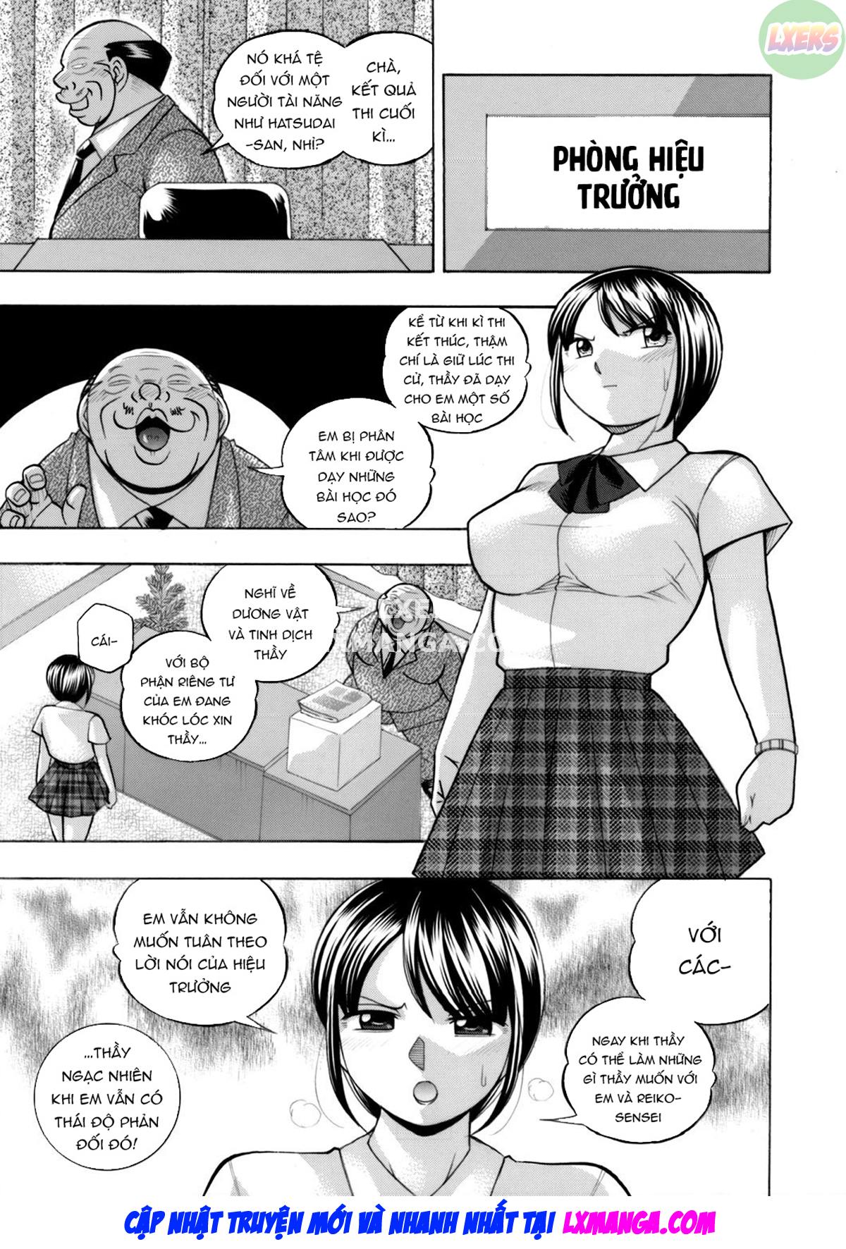 Đọc truyện hentai Nữ giáo viên dâm đãng và em học sinh may mắn - Chap 7