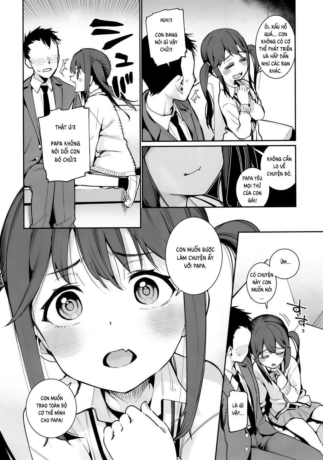 Đọc truyện hentai Just For Today, Papa and Daughter - Oneshot