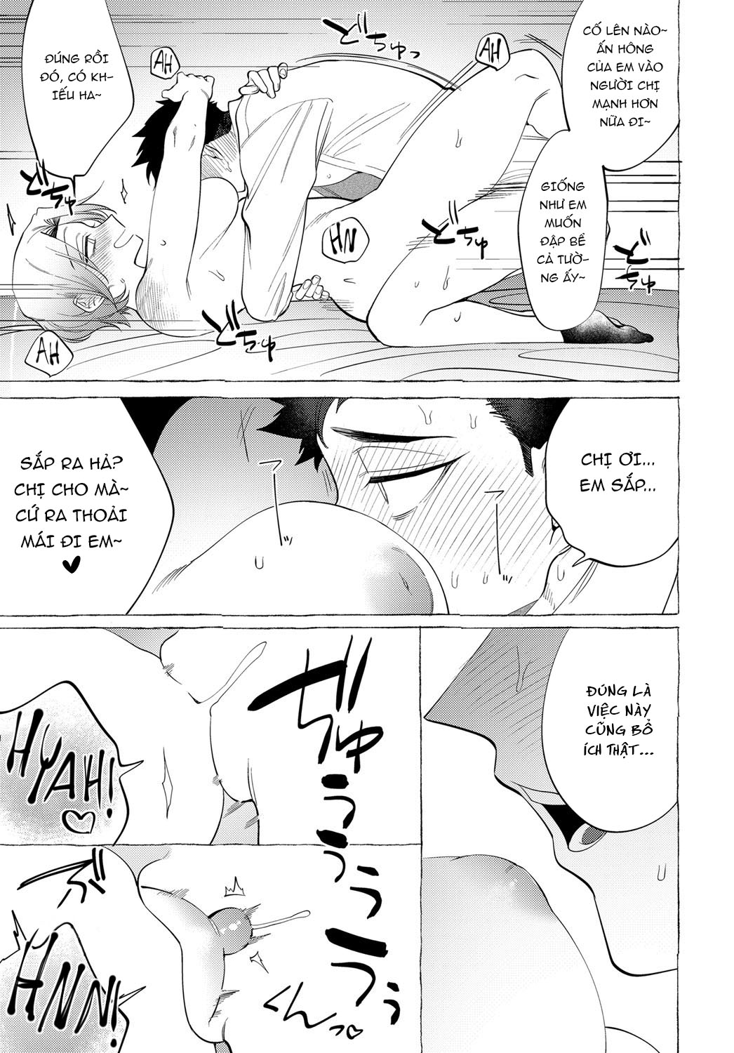 Đọc truyện hentai Bài học từ chị gái - Oneshot