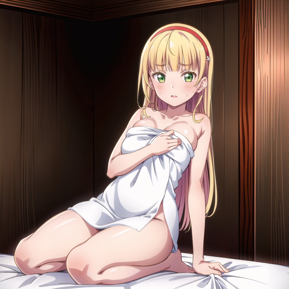 Đọc truyện hentai Tuyển tập Albums Art hentai - Chap 188 - Sumire | Towel